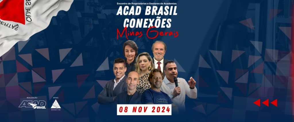 8 de novembro: Encontro ACAD Conexões Minas Gerais